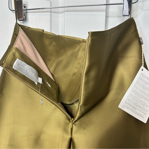 Solace London Gold Strapless Mini Dress - Picture 7 of 16